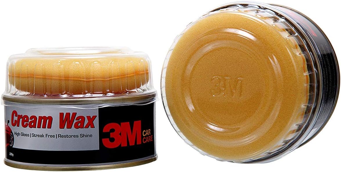 3M Cream Wax Car high Gloss Restores Shine